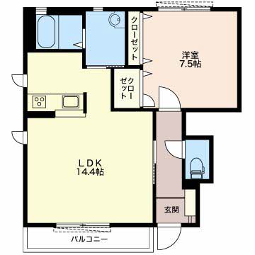 リベラルハイム A101号-13