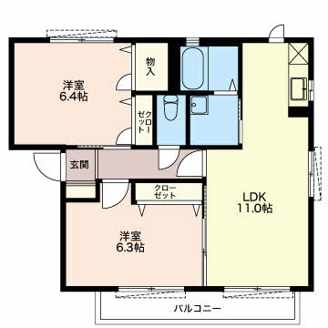 サニーヒル八前Ⅱ B201号-3