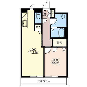 べレオ南笹口Ⅰ 0301号-15
