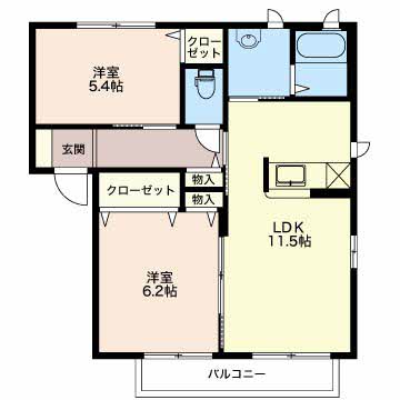 ディアスあわのB202-2