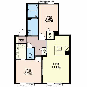 エーデルハイムⅡ 0102号-2