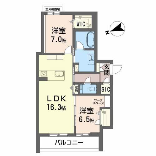 シエル八熊 0301号-16