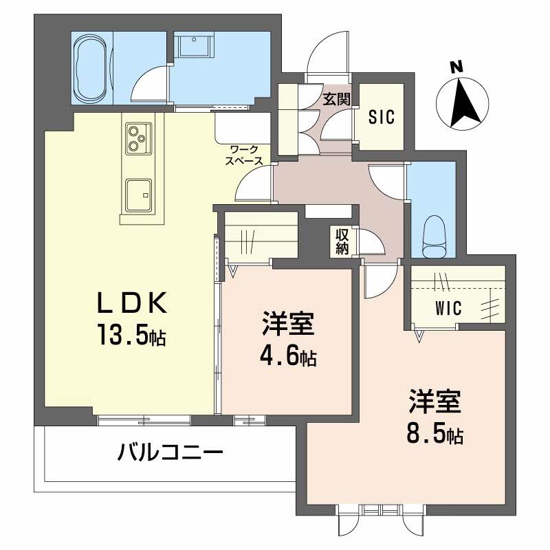 Ｃｒｅｓｔｉｅｑ長谷通り0302-2