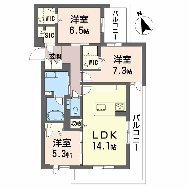 ヴェルデ小田井 0203号-15