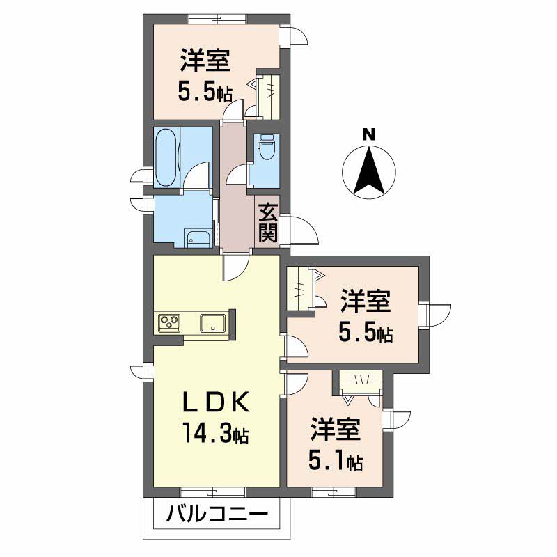 グレイス華陽 301号-16