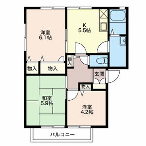 オデッセイ島田 B201号室