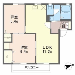 フォレストコート B202号室