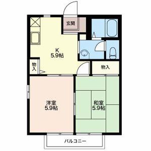 プランドール赤代 B201号-15