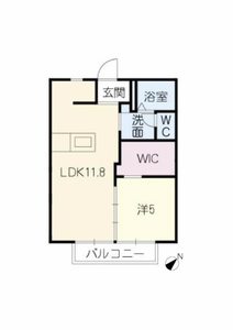 プランドール赤代 A203号室
