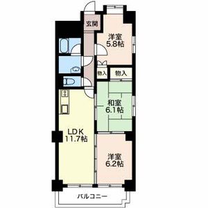 エスパシオときわ 0203号室