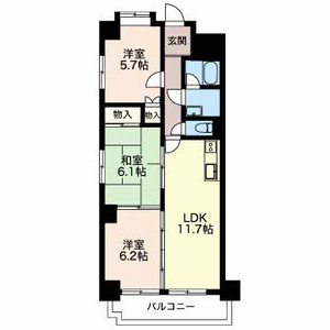エスパシオときわ 0701号室