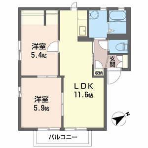 サンハイツ富士岡 B203号-10