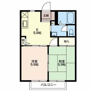 フレグランスＯＦ鷺坂 A202号室