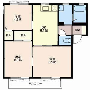 メゾンクレール B201号室