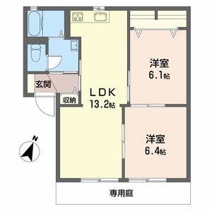 サングリーン中島 B102号-2