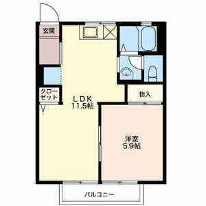 ハイツサンライズ B201号室