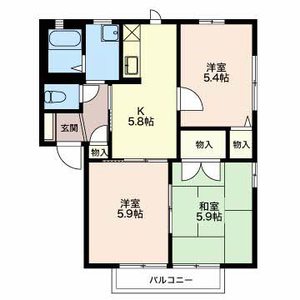 ディアス赤石 A202号室