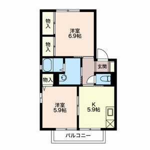 長良シュロス A202号室