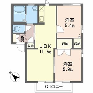 メゾンアンフィニ C102号-2