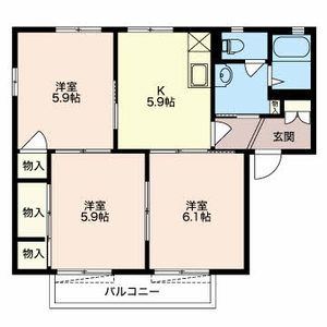 フレグランスワタナベ B201号室