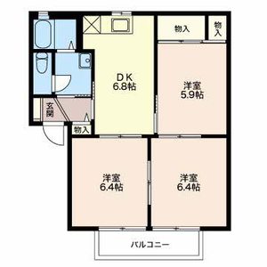 ヒルサイド香久山 B203号-14