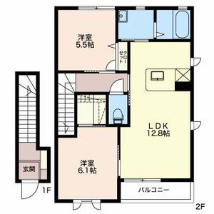 Ｃａｎｄｙ　Ｈｏｕｓｅ 0203号室