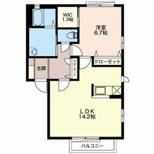 プレリュードＮ　Ⅰ A202号室