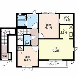 サンエスポワール A202号室