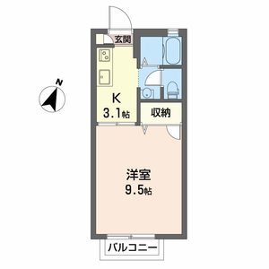 グランドール池田Ⅲ 0203号室