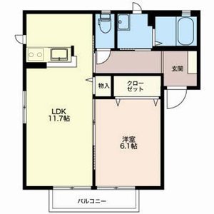 ソレイユ A201号室
