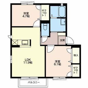 ヴィル　グランディール　川の街壱拾番館 KA22号室