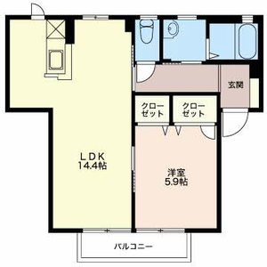 モンプラース A102号室