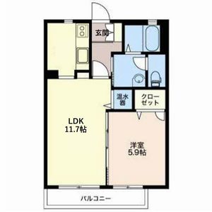 ベル　フォンテーヌ B206号室