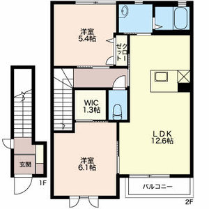 フレシールⅠ 1201号室