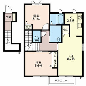 メリーコート B205号室