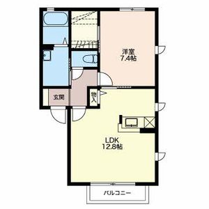 ウェスト川原田 A202号室