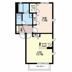 ウェスト川原田 B203号室