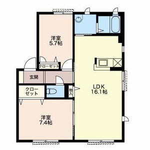 サクシードⅠ A101号室