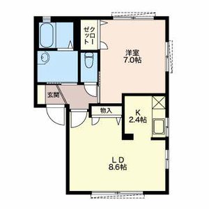 ディアコート A102号室