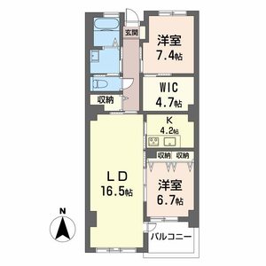 アンソレイエ覚王山 0703号室