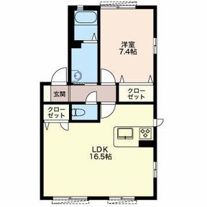 メゾンデラムール A101号室