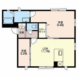 ＭａｓｔＴｏｗｎ敷田 E102号室
