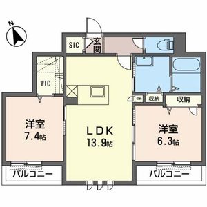カスティージョ　フェリス A205号室