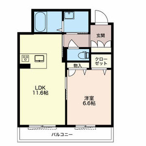 ＭＡＳＴ　ＴＯＷＮ　戸崎 W103号室