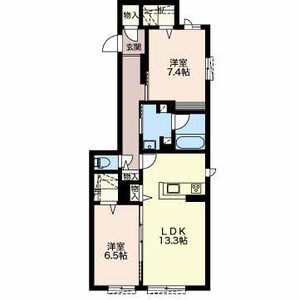 シャーメゾンステージ児玉 0101号室