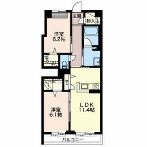 シャーメゾンステージ児玉 0202号室