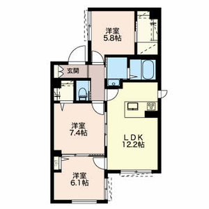 ラグジュアリープレイスタカバタ 0101号室