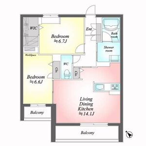 シャーメゾンステージ富田 B302号室