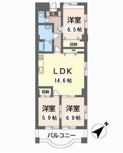 Ｂａｒｉ　Ｈｉｌｌｓ 0405号室