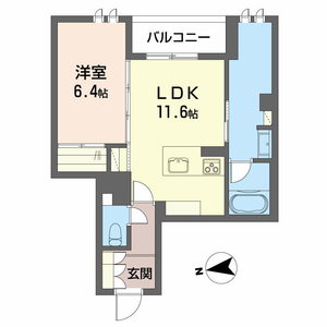 ヴェスプッチ（ＶＥＳＰＵＣＣＩ） 0203号室
